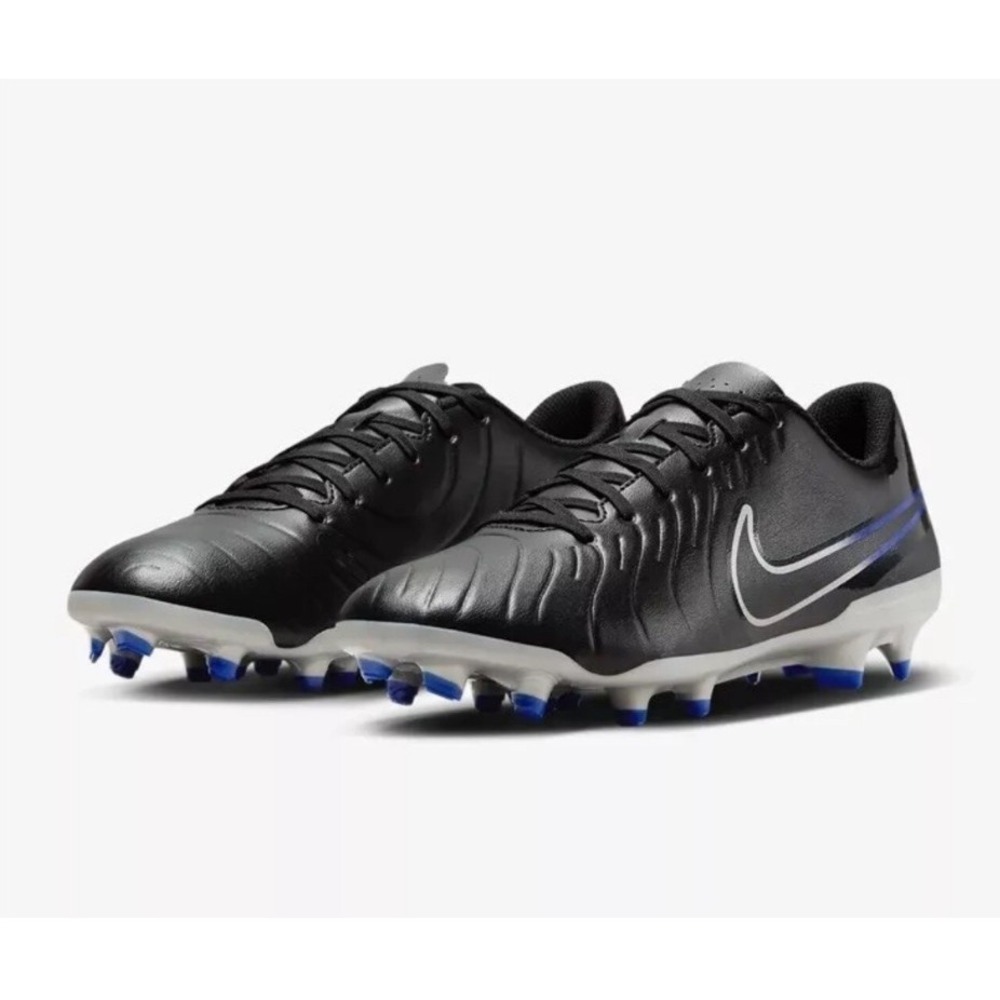 New Nike Legend 10 Club FD/MG Soccer Cleats Men 12 Womens 13.5D Black DV4344-040